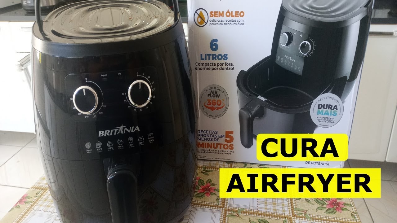 Precisa fazer a cura da Airfryer?