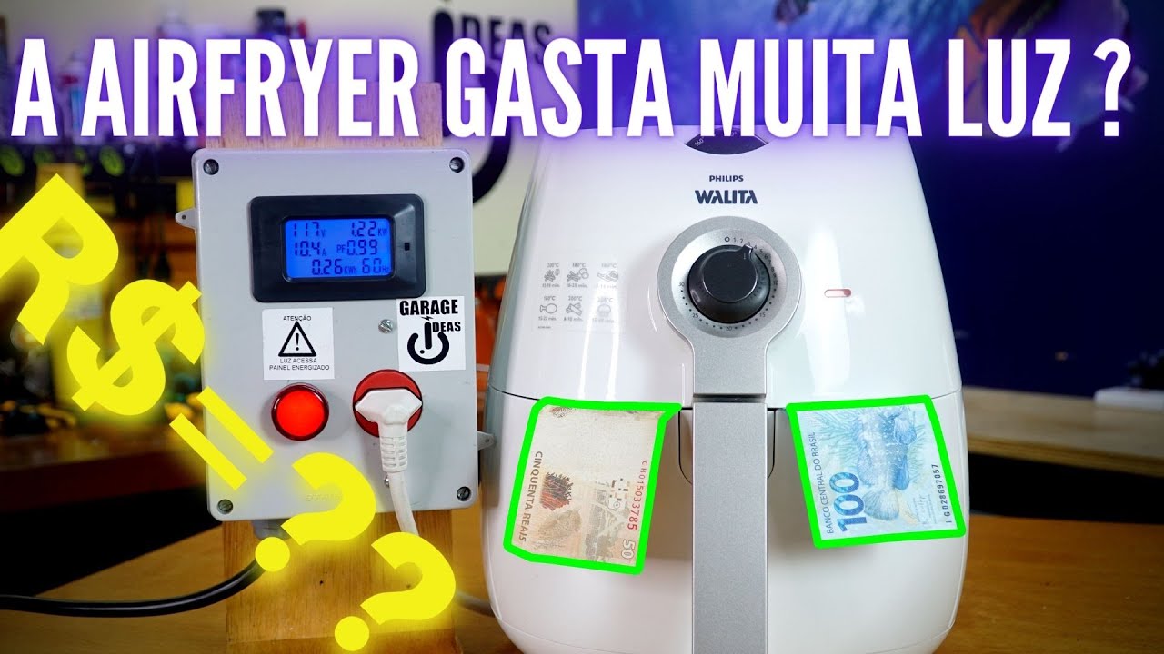 Air Fryer consome muita energia? Mundo de Receitas