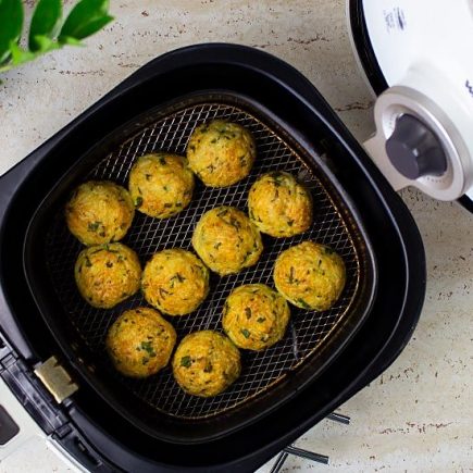 Bolinho de Arroz na Air Fryer