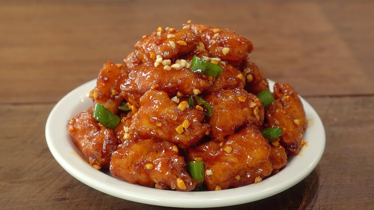 Receita de Frango Frito Coreano