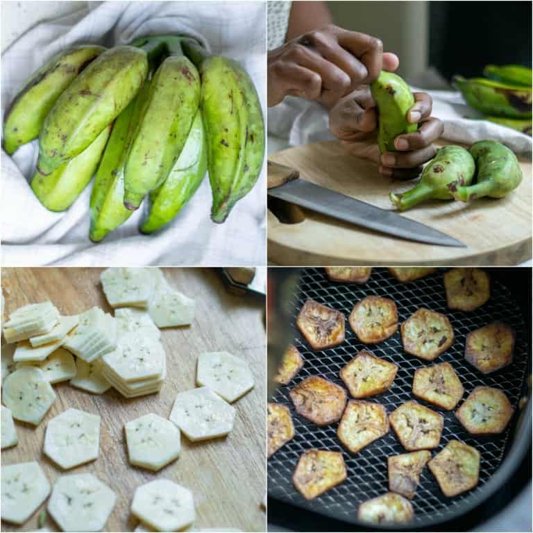 Como fazer chips de banana na Air Fryer Mundo de Receitas