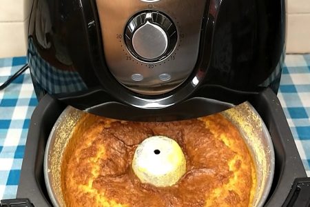 Receita de Bolo de Milho na Air Fryer