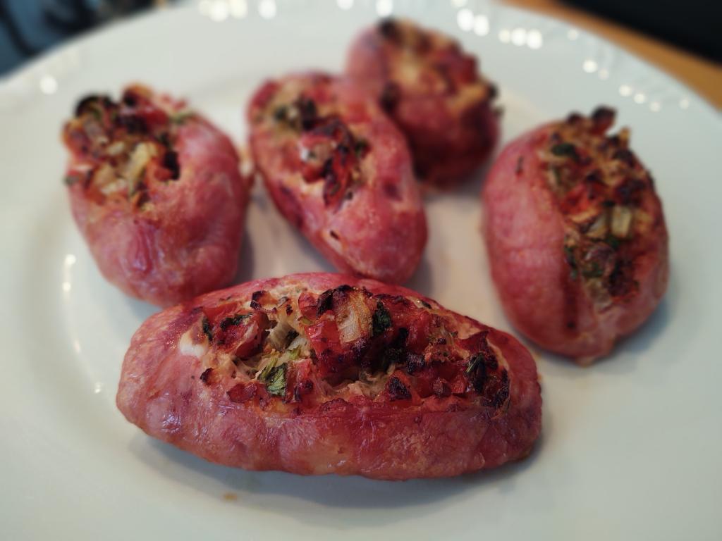 Como fazer Linguiça Recheada na Air Fryer