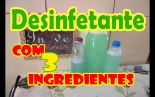Receita de Desinfetante Caseiro - Apenas 3 ingredientes!!!