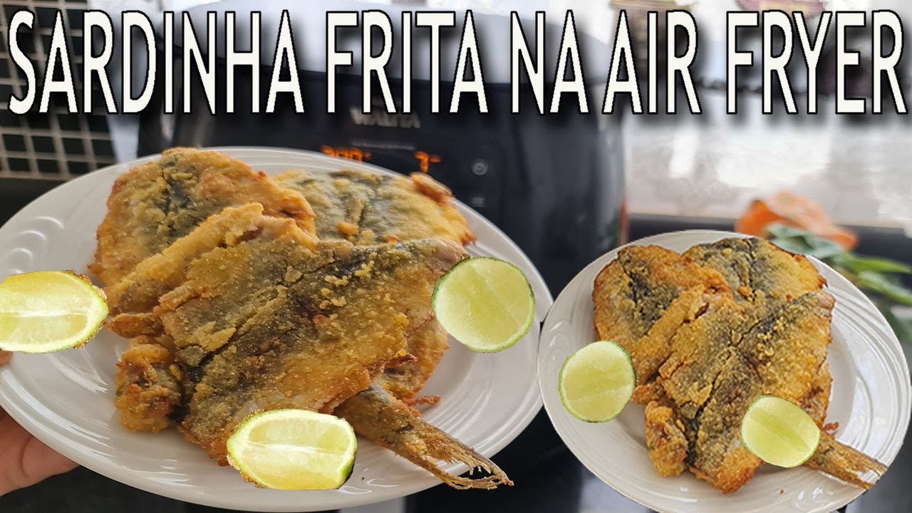 Receita de Sardinha na Air Fryer