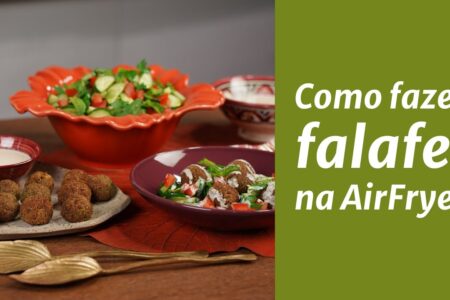 Receita de Falafel na Air Fryer