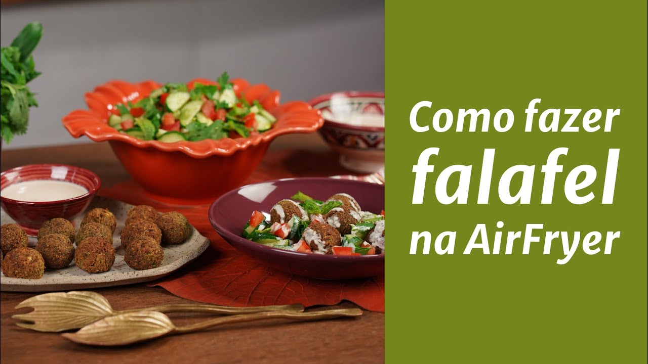 Receita de Falafel na Air Fryer