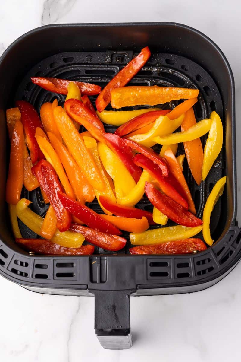 Receita de Pimentão Assado na Air Fryer