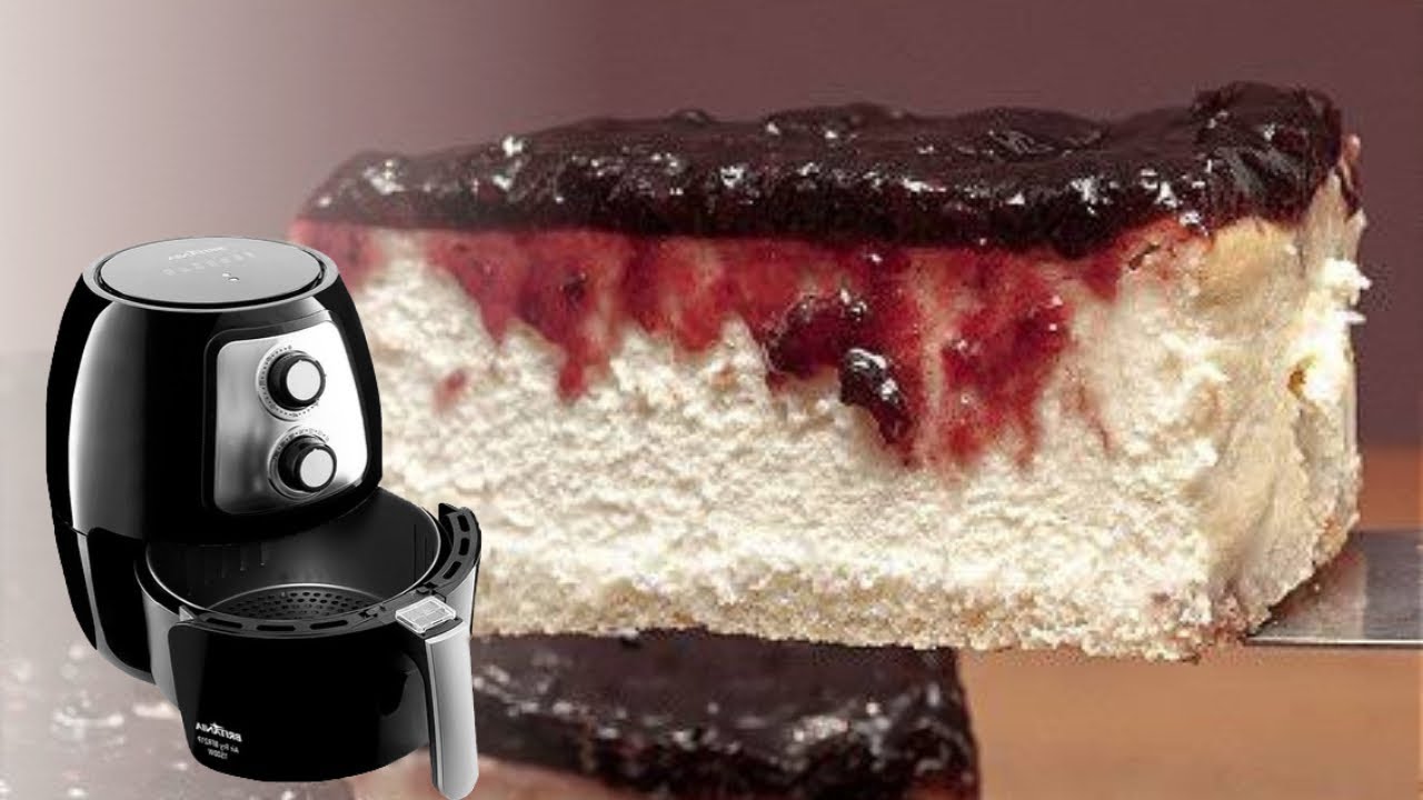 Receita de Cheesecake na Air Fryer