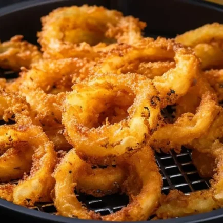 Receita de Anéis de Cebola na Air Fryer