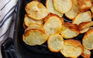 Receita de Batata Chips na Air Fryer