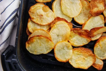 Receita de Batata Chips na Air Fryer