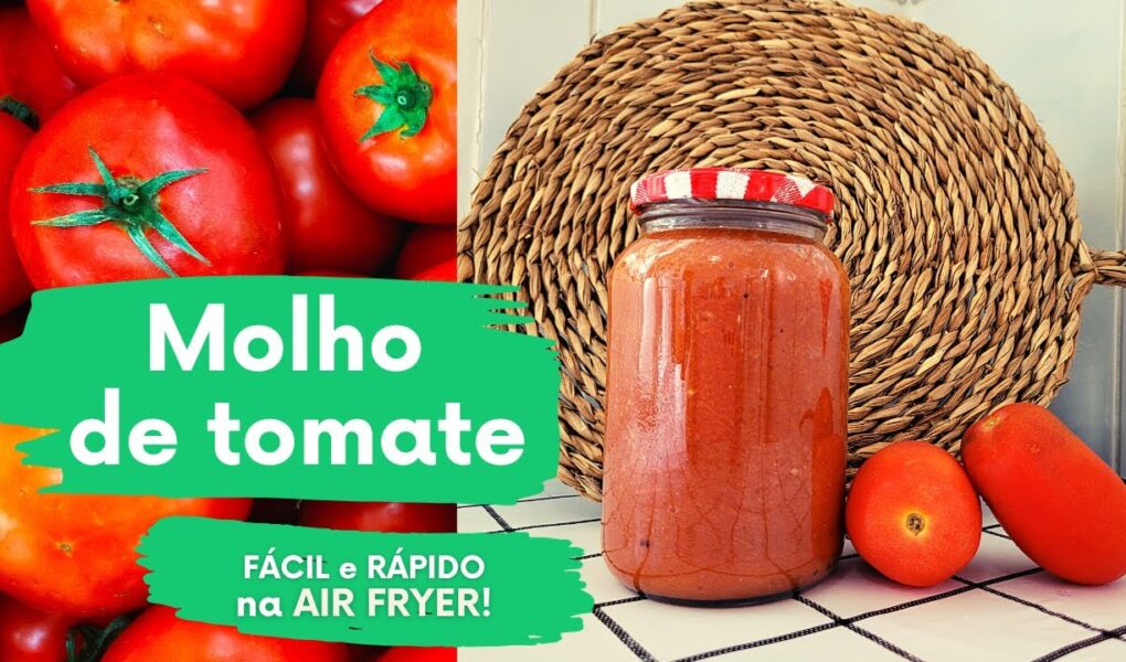 Receita de Molho de Tomate na Air Fryer