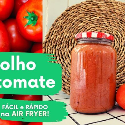 Receita de Molho de Tomate na Air Fryer