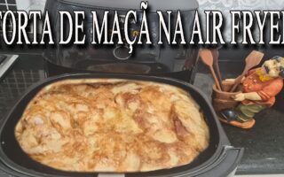 Receita de Torta de Maçã na Air Fryer