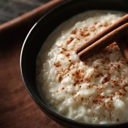 Receita de Arroz Doce na Air Fryer