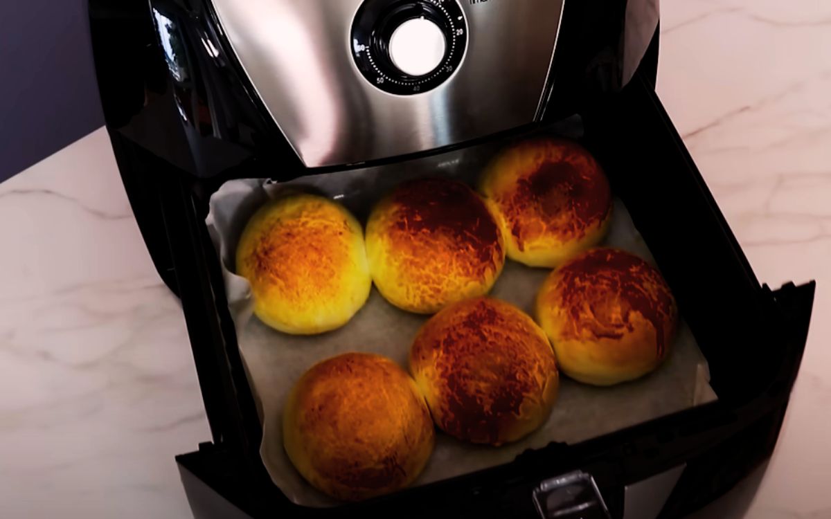 Receita de Pão de Iogurte na Air Fryer