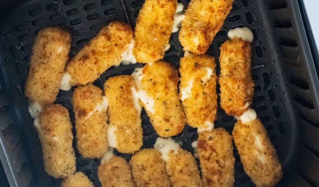 Receita de Sticks de Queijo na Air Fryer