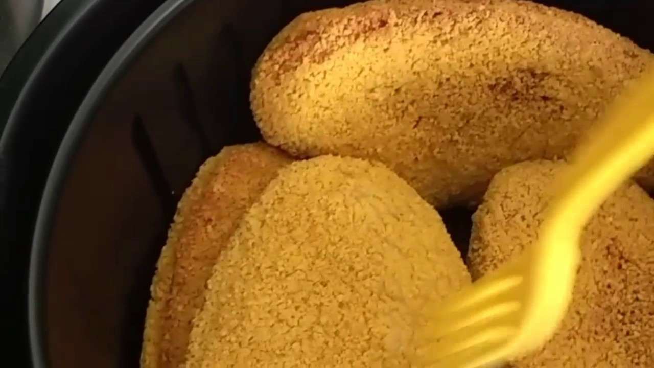 Como fazer Steak de Frango na Air Fryer – MUITO FÁCIL!