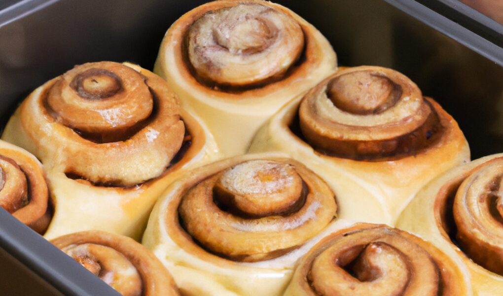 Receita de Cinnamon Rolls na Airfryer