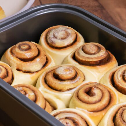 Receita de Cinnamon Rolls na Airfryer