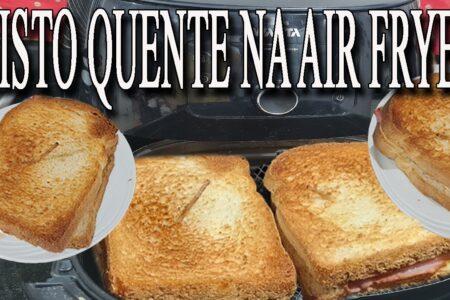 Misto Quente na Air Fryer - Só leva 4 ingredientes!!!