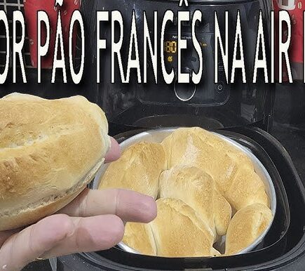 pão francês air fryer