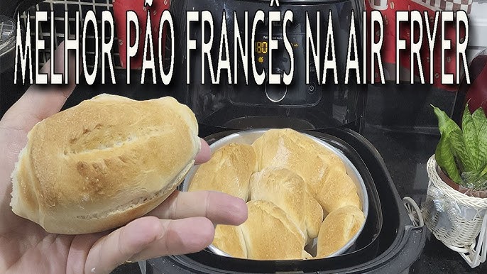 pão francês air fryer