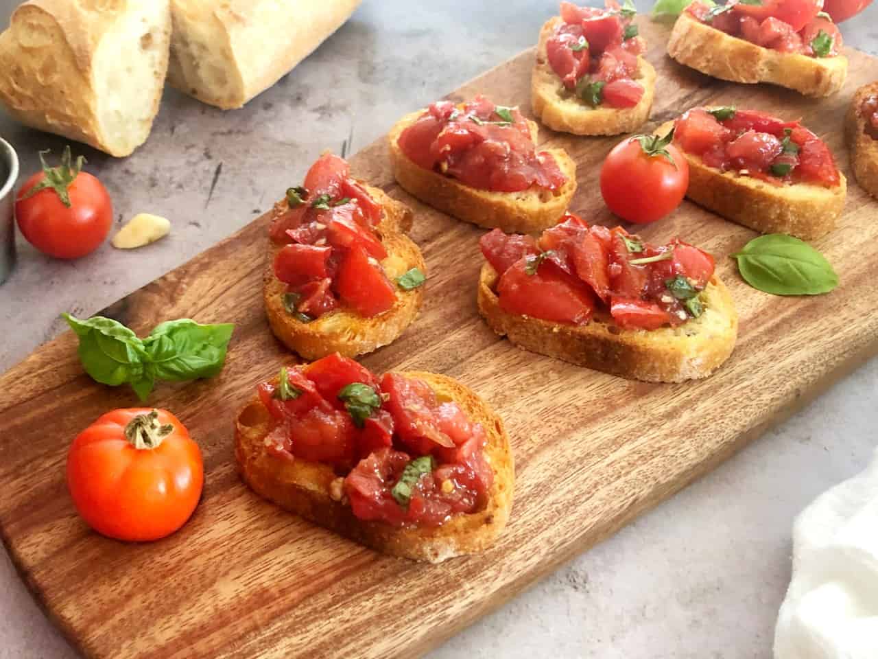 Receita de Bruschetta na Air Fryer