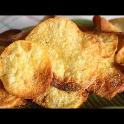 batata doce chips air fryer