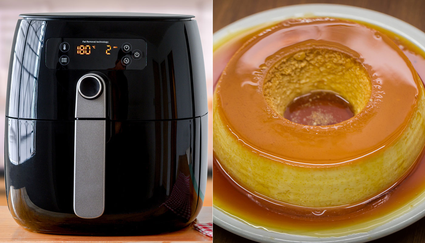 Pudim na Air Fryer – Receita sem açúcar