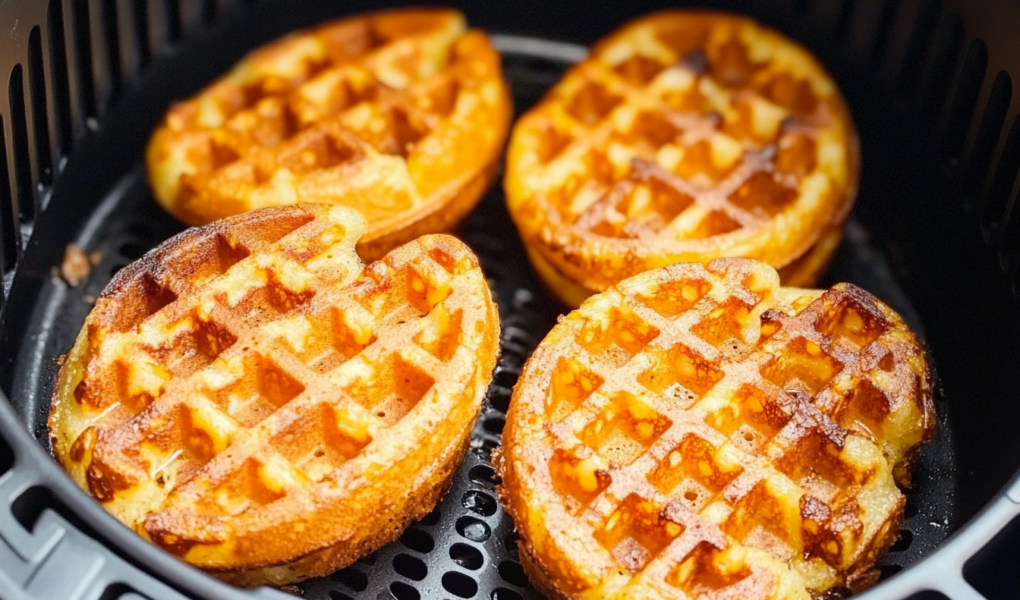 Receita de Waffle na Air Fryer