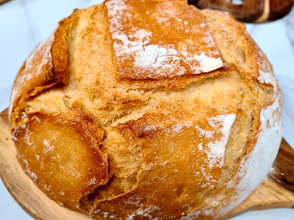 Receita de Pão Italiano na Air Fryer