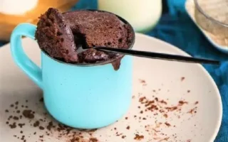 Receita de Bolo de Caneca na Air Fryer