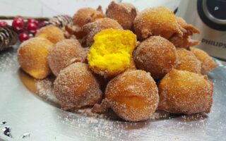 Receita de Sonhos de Cenoura na Air Fryer