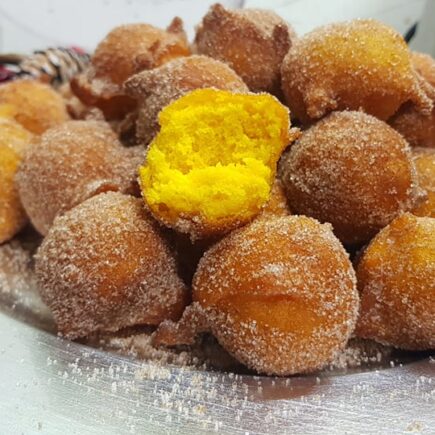 Receita de Sonhos de Cenoura na Air Fryer