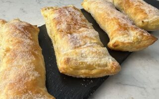 Receita de Travesseiros de Sintra na Air Fryer