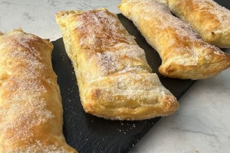 Receita de Travesseiros de Sintra na Air Fryer