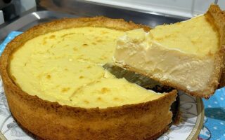 Receita de Torta de Ricota na Air Fryer