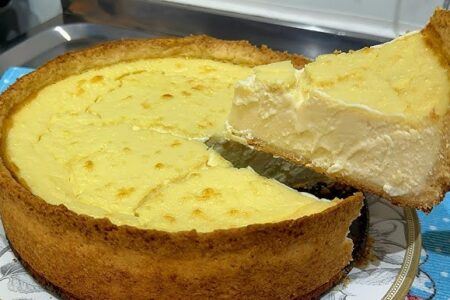 Receita de Torta de Ricota na Air Fryer