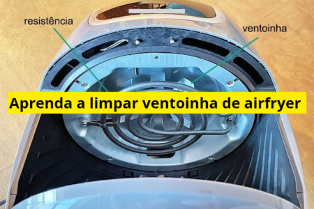 ventoinha da air fryer