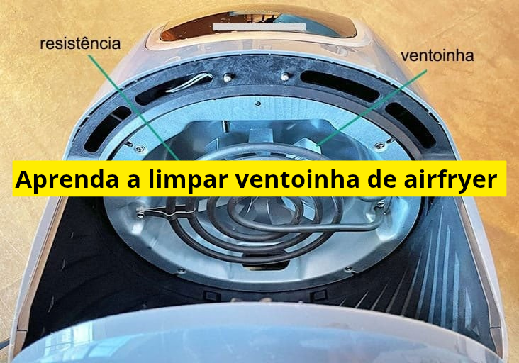 ventoinha da air fryer