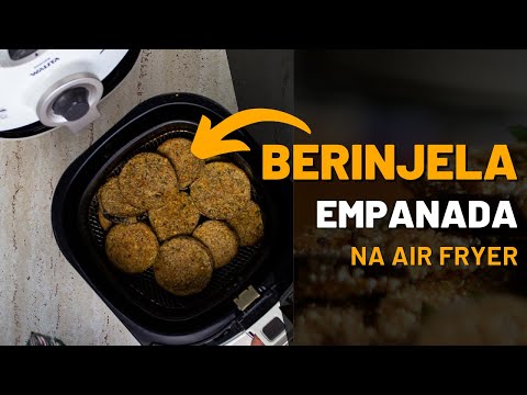 Receita de Berinjela Empanada na Air Fryer