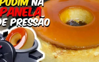 Receita de Pudim de Panela de Pressão - PRONTO EM 5 MINUTOS!!!
