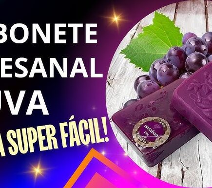 Receita de Sabonete de Uva - Muito fácil!!!