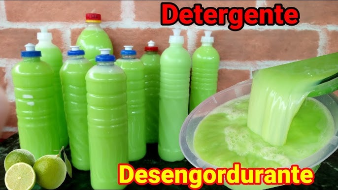 Como fazer Detergente Caseiro Desengordurante – Receita que vai facilitar sua vida!!!