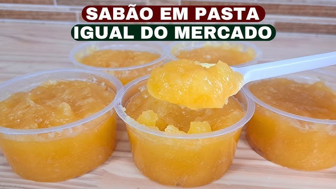 Como fazer Sabão em Pasta – Receita Muito FÁCIL!!!