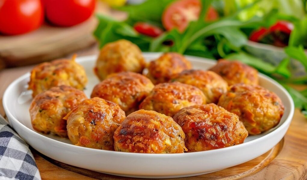 Receita de Almôndegas de Frango na Air Fryer