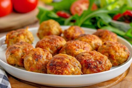 Receita de Almôndegas de Frango na Air Fryer