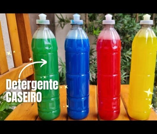 Receita de Detergente Caseiro – Só 3 INGREDIENTES!